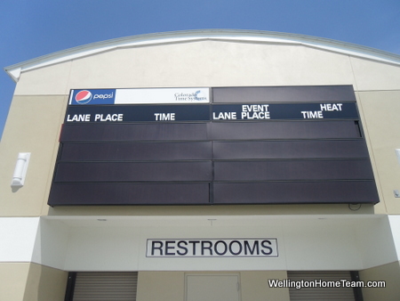 Wellington Aquatic Complex - Scoreboard