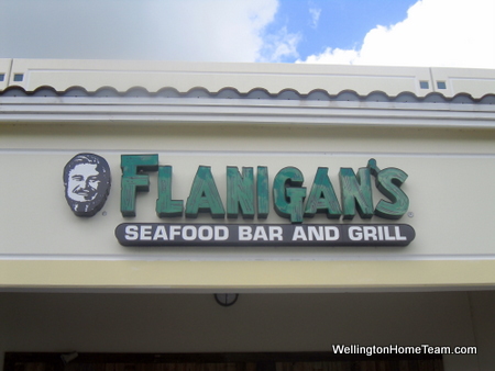 Flanigans Wellington FL Sign