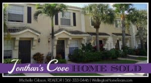 Jonathans Cove Townhome SOLD - 5145 Palm Brooke Circle West Palm Beach Florida