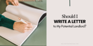 Should I Write a Letter to My Potential Landlord
