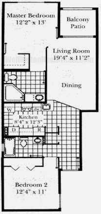 Arissa Place Models and Floorplans in Wellington FL Arissa Place Doral condo floorplan in Wellington FL
