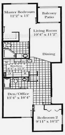 Arissa Place Models and Floorplans in Wellington FL Arissa Place Turnberry condo floorplan in Wellington FL