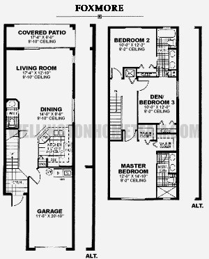 Smithbrooke Lake Worth Florida - Foxmore Floorplan