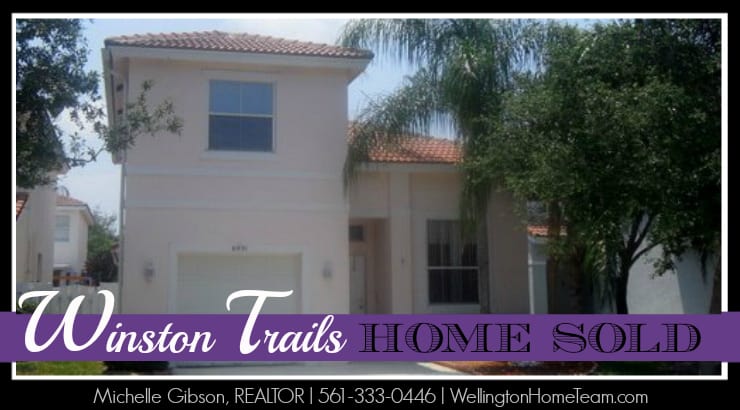 Winston Trails Home SOLD - 6931 Turtle Bay Terrace Lake Worth Florida