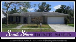 Wellington Short Sale SOLD 1304 Stratford Street Wellington Florida 33414