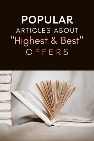 Popular Articles About "Highest and Best" Offers