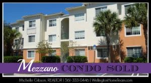 Mezzano Condo SOLD 9857 Baywinds Drive 3909 West Palm Beach Florida