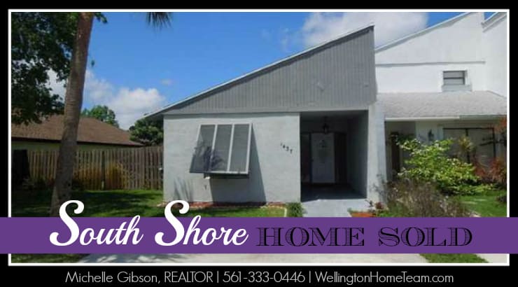 South Shore Wellington Florida Home Sold | 1437 White Pine