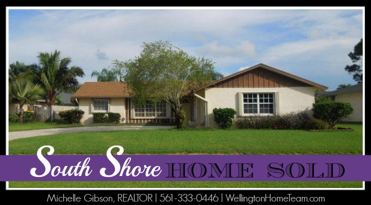 South Shore Home SOLD - 1132 Essex Drive Wellington Florida 33414