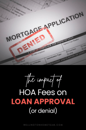 The Impact of HOA Fees on Loan Approval (or Denial)