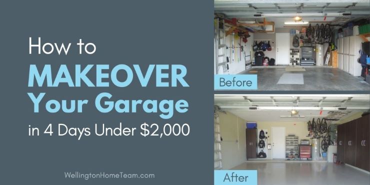 How to Makeover Garage in 4 Days Under 2000