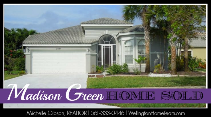 Madison Green Royal Palm Beach Florida Home Sold | 2721 Misty Oaks Circle