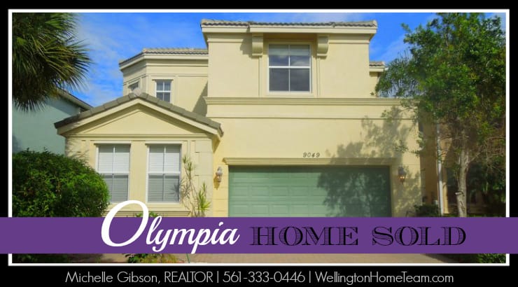 Wellington Short Sale Listed and Closed! 9049 Dupont Place Olympia Wellington Florida Home Sold - 9049 Dupont Place Wellington Florida 33414