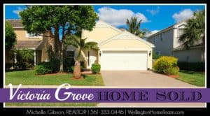 Victoria Grove Royal Palm Beach Florida Home Sold 212 Berenger Walk
