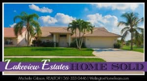 Lakeview Estates Home SOLD 6778 Windpoint Way Lake Worth Florida 33467