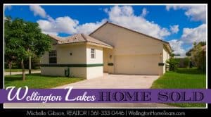 Wellington Lakes Home SOLD 1886 Capeside Circle Wellington Florida 33414