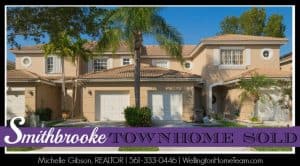 Smithbrooke Townhome SOLD 6960 Thicket Trace Lake Worth Florida 33467