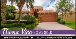 Buena Vida Home SOLD 9929 Via Grande W Wellington Florida 33414