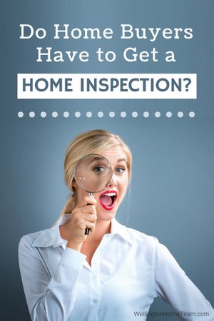 Do Home Buyers have to get a Home Inspection?