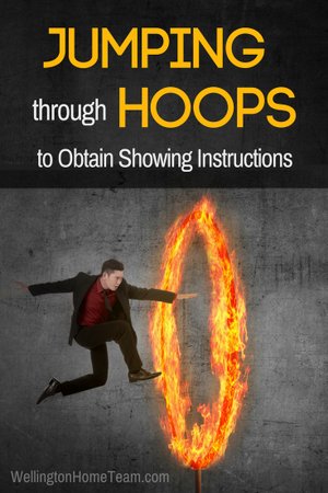 Jumping Through Hoops to Obtain Showing Instructions