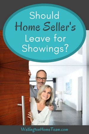 Should Home Sellers Leave for Showings?
