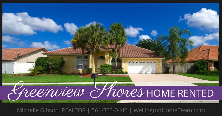 Greenview Shores Home RENTED! 12770 Kingsway Road, Wellington, Florida 33414