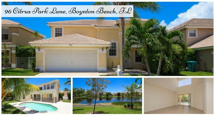 Boynton Estates Home for Sale | 96 Citrus Park Ln, Boynton Beach, FL