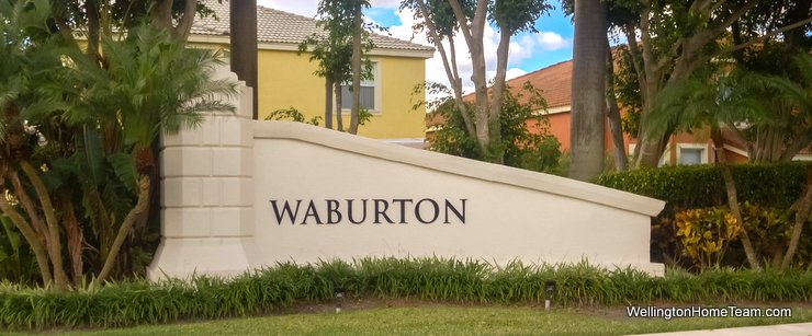 Waburton Village at Olympia Homes for Sale in Wellington Florida