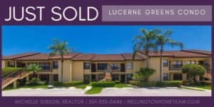 Lucerne Greens Condo Sold 4698 Lucerne Lakes Blvd 204 Lake Worth Florida 33467
