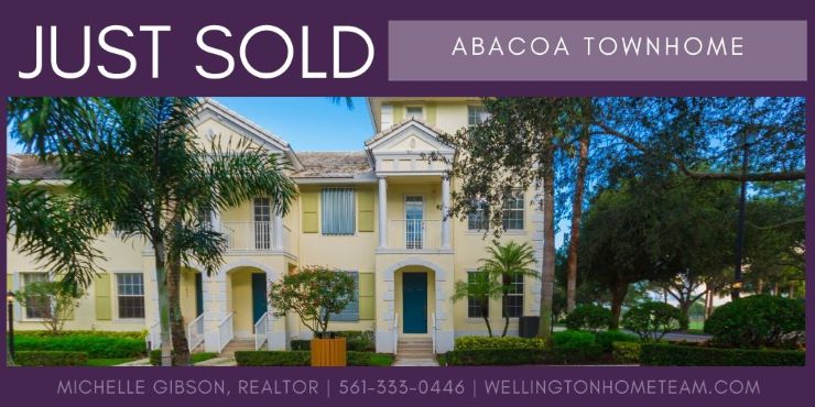 Abacoa Townhome SOLD 1444 Cupcoy Avenue Jupiter Florida 33458