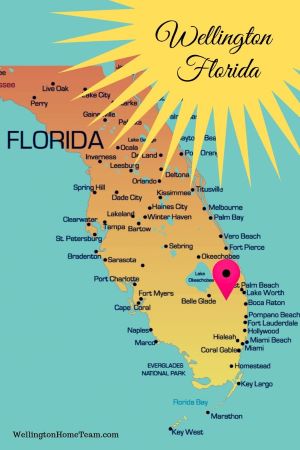 Moving to Wellington Florida 8 Reasons You W‎lll Love Living Here Wellington Florida Map