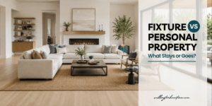 Fixture vs Personal Property What Stays or Goes