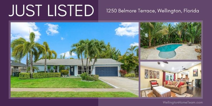Eastwood Pool Home for Sale | 1250 Bellmore Terrace, Wellington Florida 33414