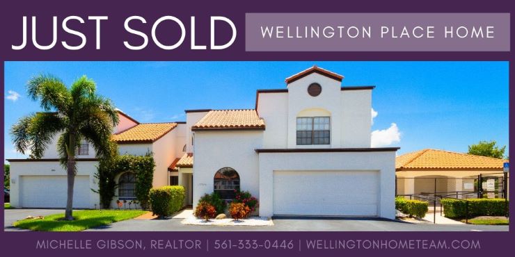 Wellington Place Townhome SOLD! 13546 Fountain View Blvd Wellington Florida 33414