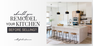 Should You Remodel Your Kitchen Before Selling