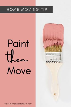 Home Moving Tip | Paint Then Move