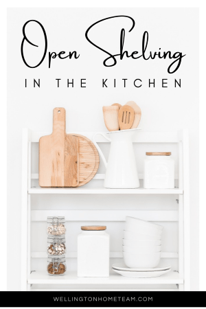 Open Shelving in the Kitchen