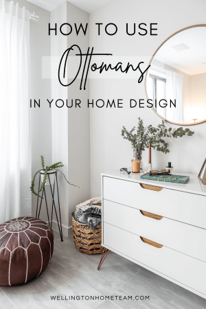 How to Use Ottomans in Your Home Design