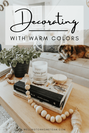 Decorating with Warm Earthy Colors