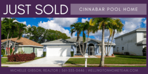 Cinnabar Pool Home SOLD 6452 Terra Rosa Circle Boynton Beach