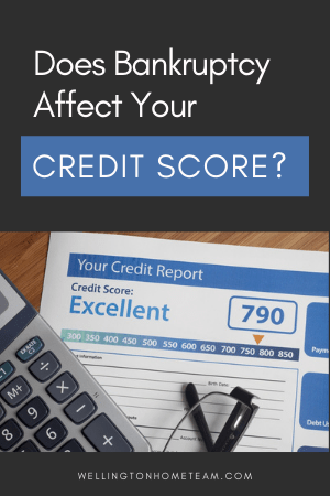 Does bankruptcy affect your credit score?