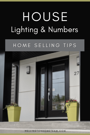 House Lighting and Numbers | Home Selling Tips