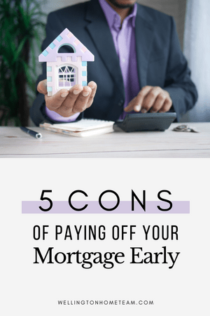 5 Cons of Paying Off Your Mortgage Early