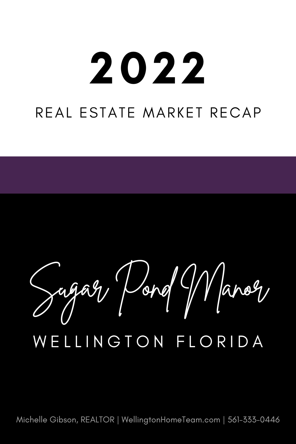 Sugar Pond Manor Wellington Florida 2022 Market Recap