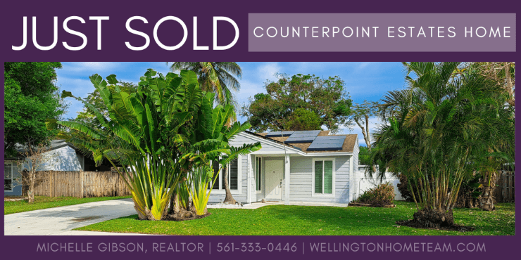Counterpoint Estates Home SOLD! 10599 Misty Lane Royal Palm Beach Florida