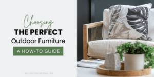 Choosing the Perfect Outdoor Furniture How To Guide