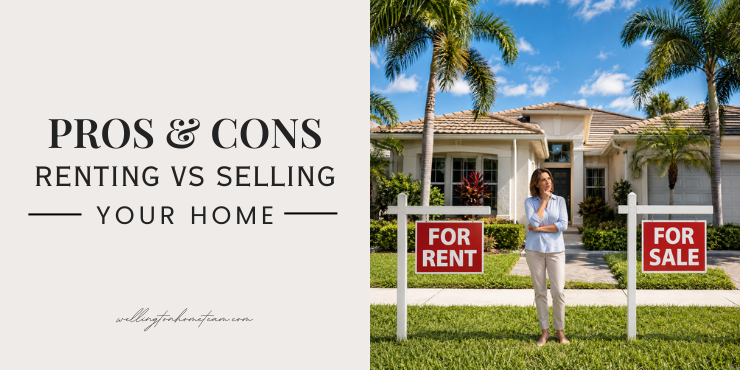 Pros and Cons of Renting vs. Selling Your Home Pros and Cons Renting vs. Selling Your Home