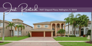 Olympia Home RENTED 9647 Shepard Place Wellington FL 33414