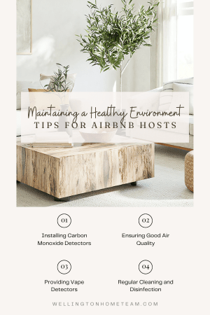 Maintaining a Healthy Environment - Tips for AirBNB Hosts