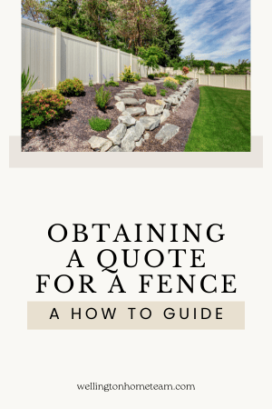 Obtaining a Quote for a Fence